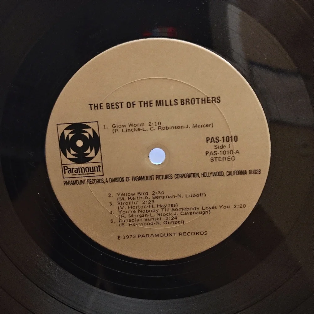 The Best Of‎ The Mills Brothers Vintage records